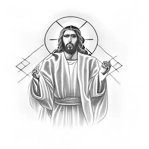Jesus And The 3 Crosses Highlighting The Good Theif On Jesus Right Side