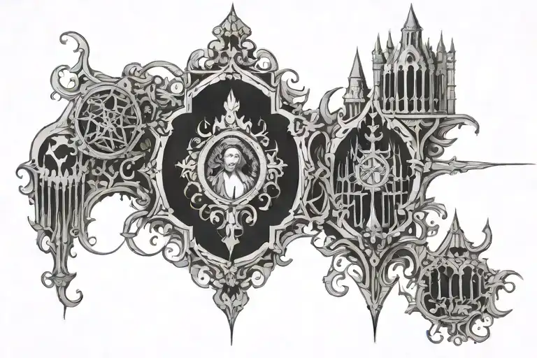 La Melo Gothic Style