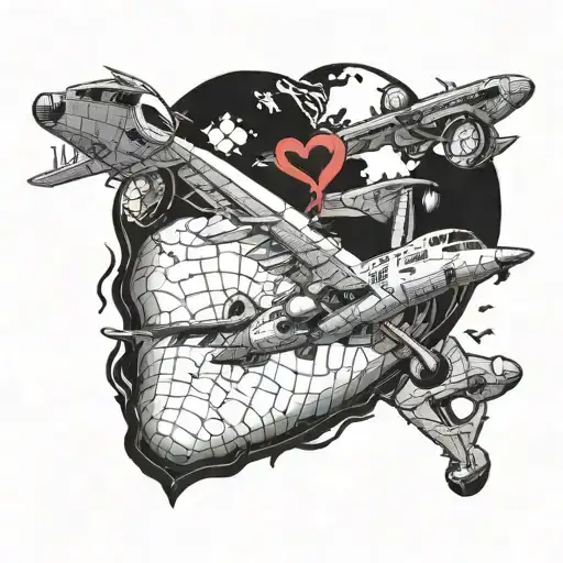 Il-76 Airplane Heart