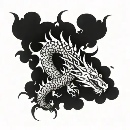 Dragon Tattoo Arm Sleeve
