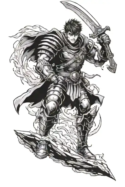 Guts From The Anime Berserk