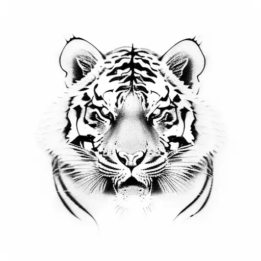 Realistic Tiger Body