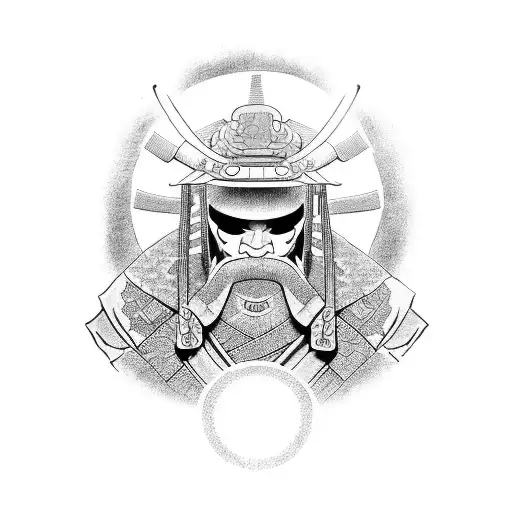 Samurai With Nativer American Inspiration