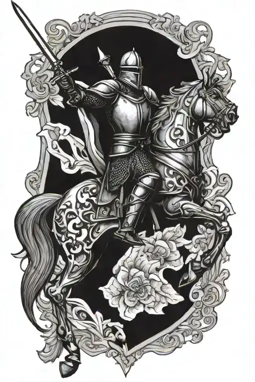 Medieval Knight No Horse