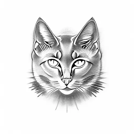 Bastet Black Dark Cat