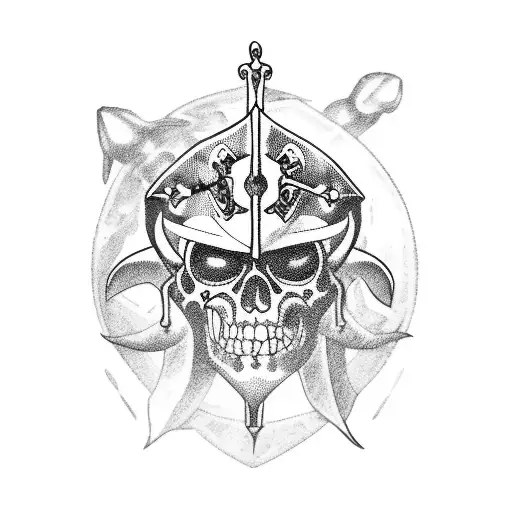 Pirate Ship On Tempestade