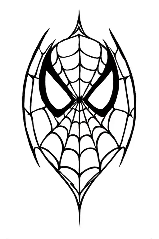 Spiderman Gothic Style Logo