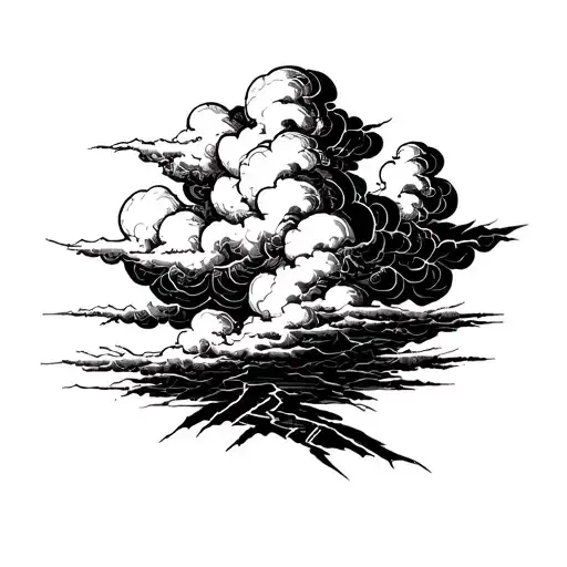 Thunder Clouds Black