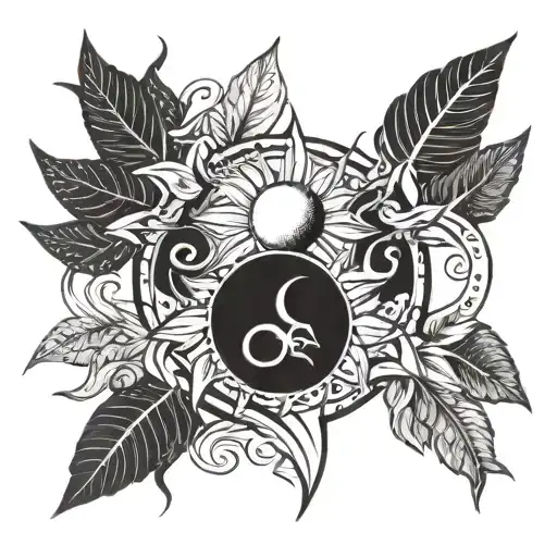 Solomons Seal And Sun Moon
