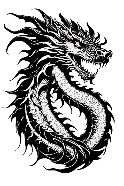 Dragon Head Profile Holding