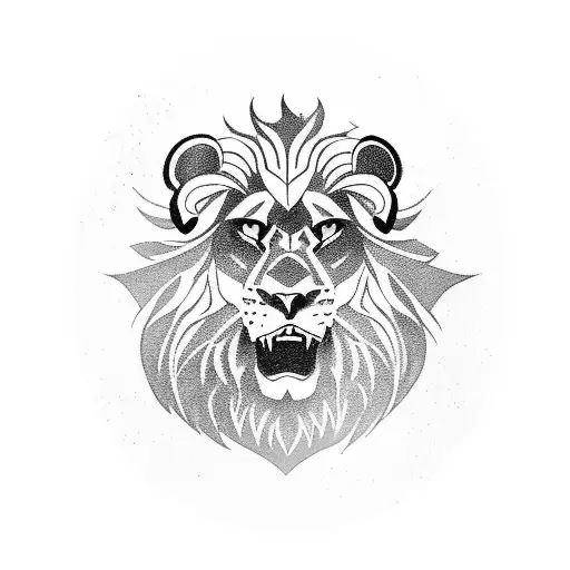 A Fierce Lion Wearing A Gaming Headset And Holding A Controller