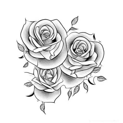 Simple Tattoo For Mother And Daughter