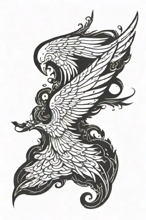 A Wing That Is Decomposing