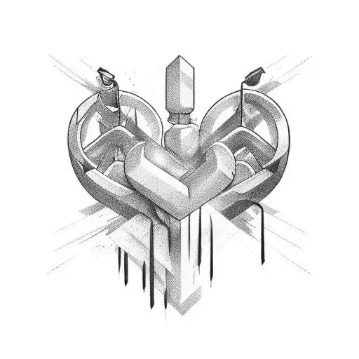 Broken Ribs With Heart