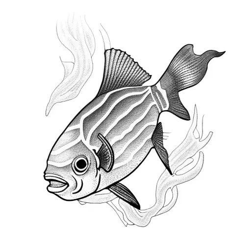 Aquarium Fish All Down My Arm