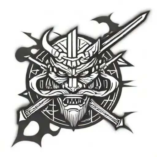 Cyberpunk 2077 Samurai Logo