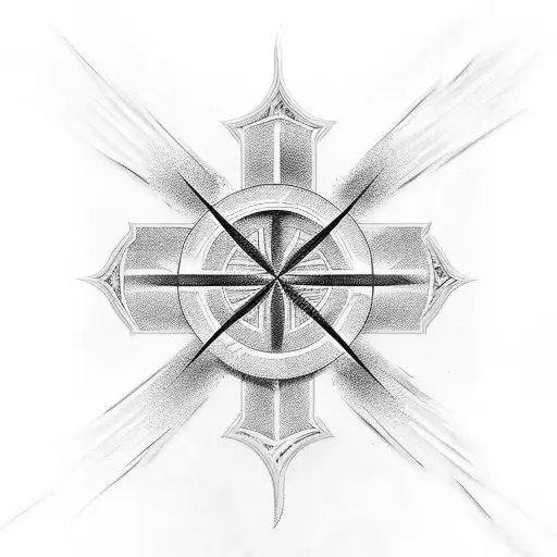 Christian Cross Sleeve