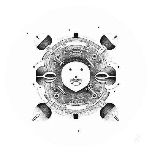 Circle Guitar Diapason