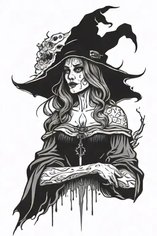 The Witch Who Was Burned At The Stake