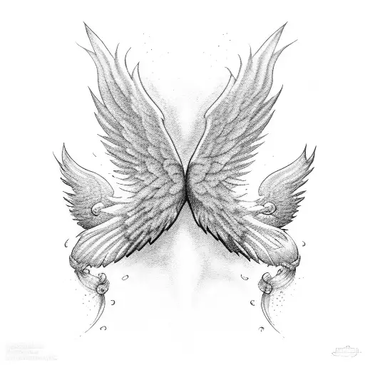 Pure Soul In Wings Of Angel