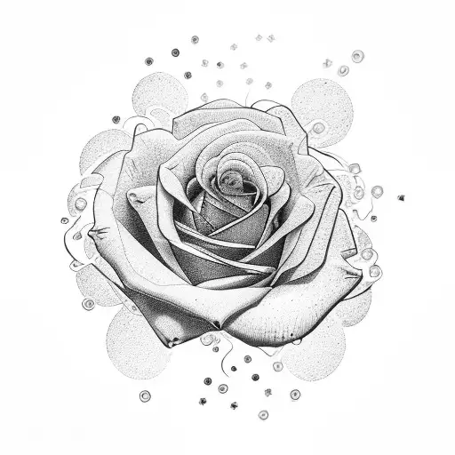 A Rose Made Of A Logical Circuit