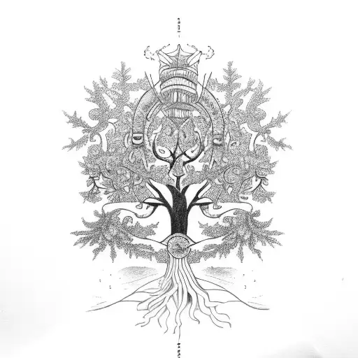 Family Tree With Member Names