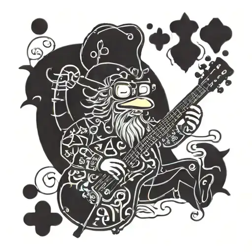 Psychedelic Bard Simpson