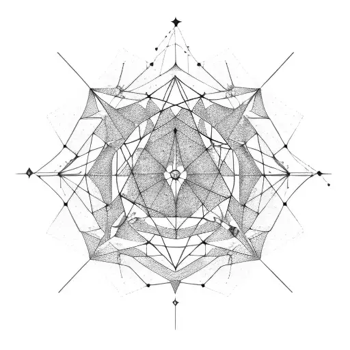 A Constellation Of Zodiac Signs Forming The Shape Of A Dancer In Motion