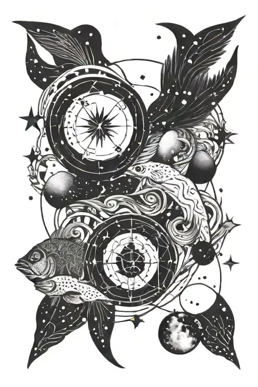 Pisces Constellation And Moon Phase