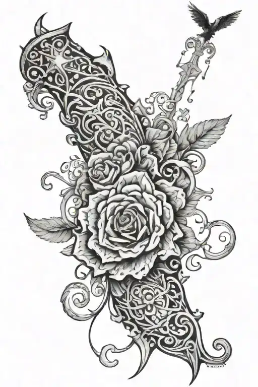 Forearm Sleeve Tattoo Design Be Not Afraid Christian
