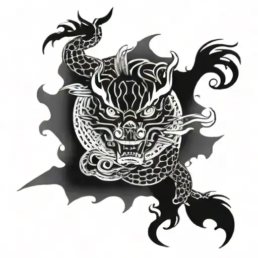 Japanese Dragon Pirate