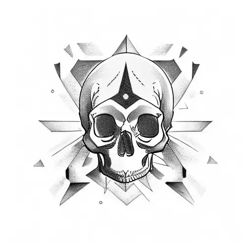 Design A Tattoo That Combines The Elements Of Animals And Coding With A Skull