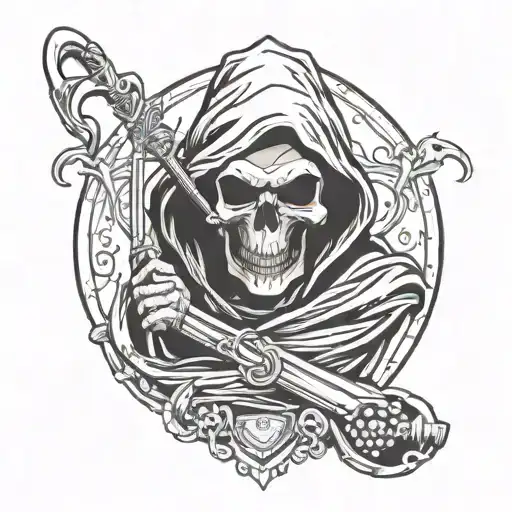 Grim Reaper With Controller