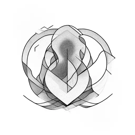 Abstract And Little Bit Curvy Lines