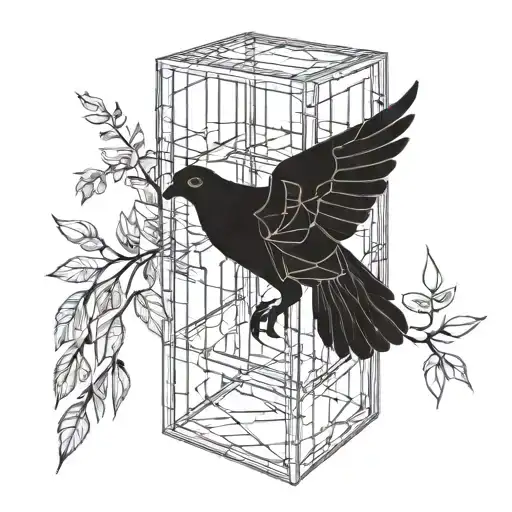 Statua Greca Dentro Un Cubo Wireframe Dove Si Vedono Solo Gli I Lati Non L'interno