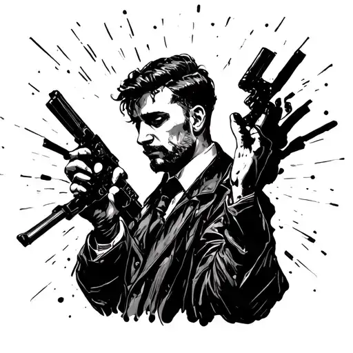 Man Who Shoots His Shadow To Put An End To His Old Life And Become Someone New