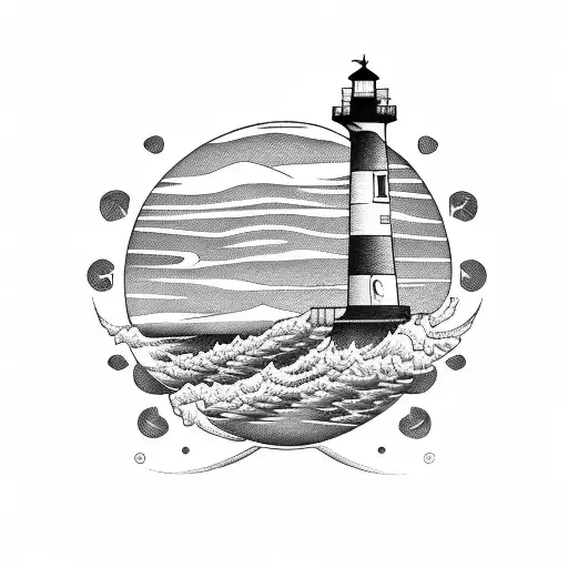 Lighthouse Sea