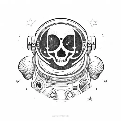 Astronaut Falling Apart