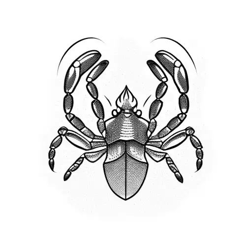 Half Scorpio Half Crab