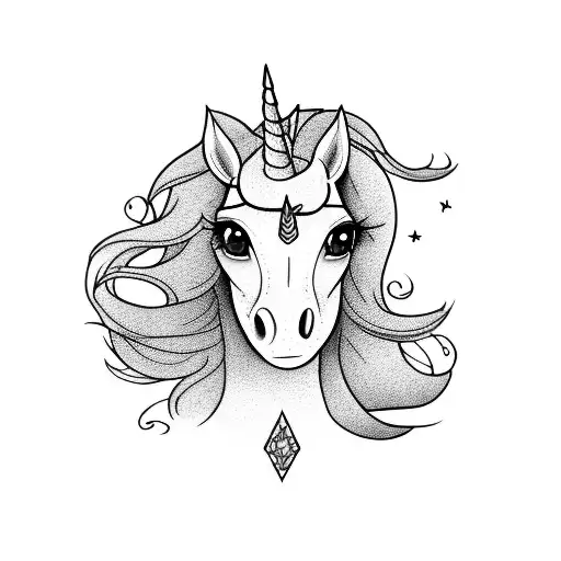 Daughter With Unicorns Joy