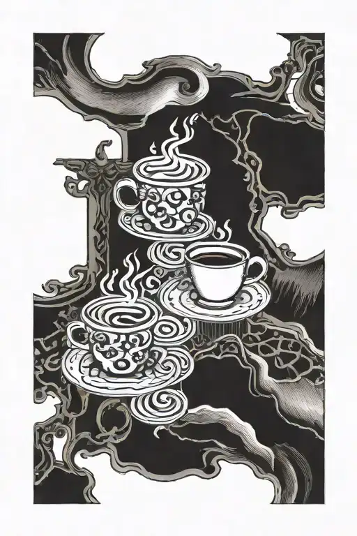 God Family Running Lifting Texas Coffee