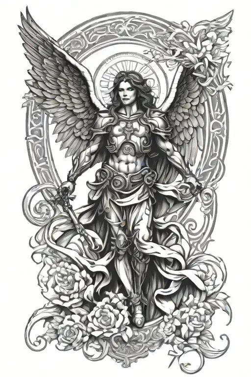 Arch Angel Michael Archangel Badass