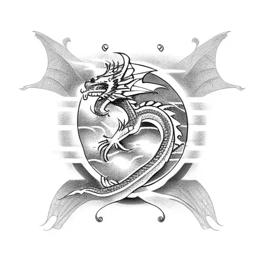 Dragon With Basketball