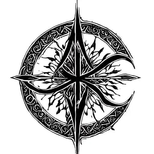 Dark Lettering Imn Circleform