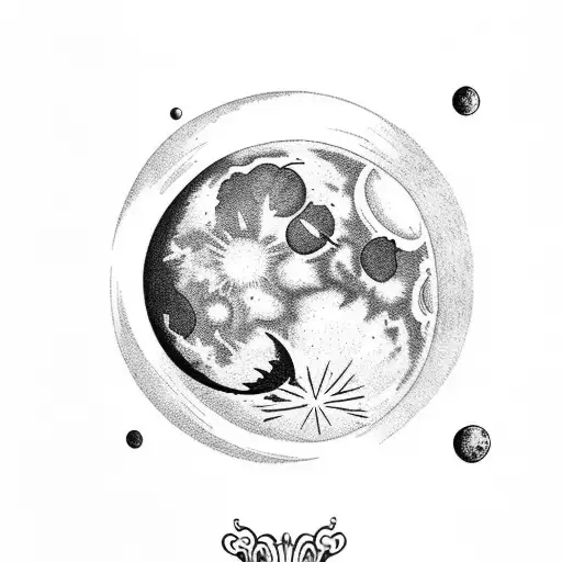 Moon With Write Papa