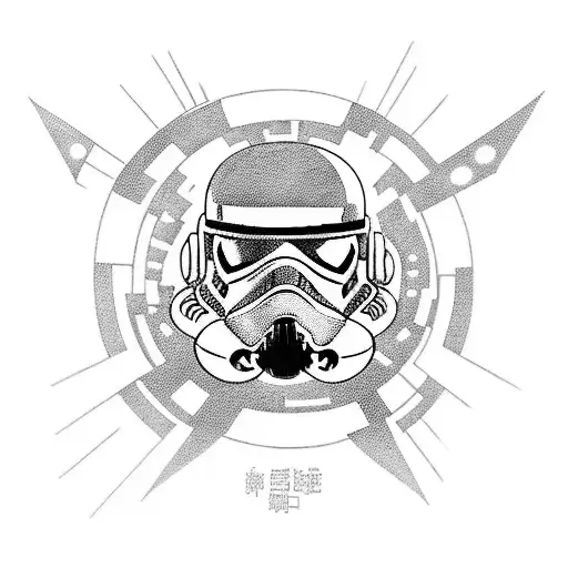 A Mashup Of Star Wars And Studio Ghibli Characters