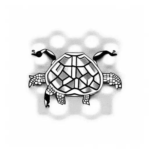 Lego Turtle Building A Sign Language Interpreter's Hand