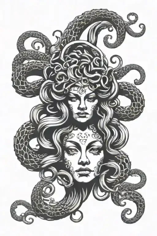 Occult Medusa Gothic Inspired