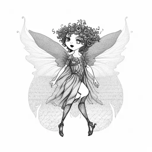 Curly Hair Fairy