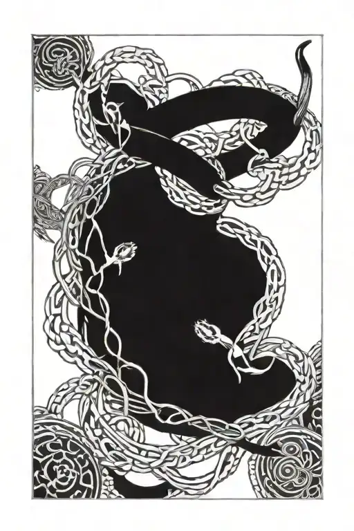 Lord Of The Intertwined Rings Card And